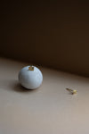 Ancient Panel Stud Earrings with Pepper Diamonds
