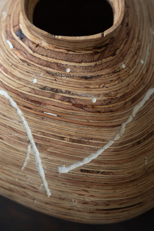 "WOOD JAR"  by Shinji Matsuo