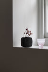 Black Cube Vase
