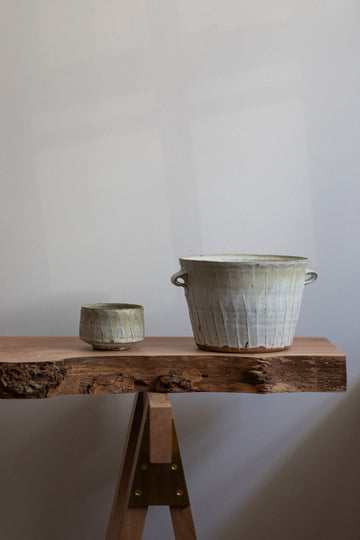 Handled Bowl by Tim Lake