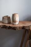 Faceted Stem Vase