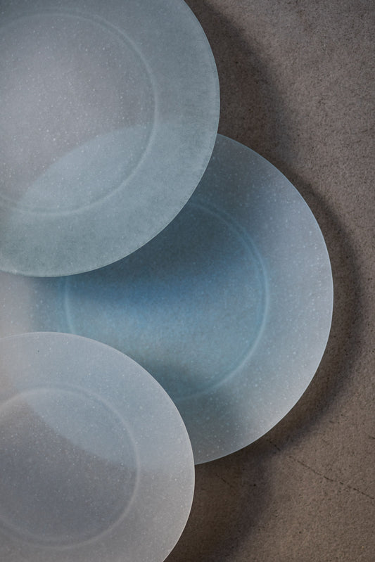 Tangshui Studio Sky Blue Plate 21cm