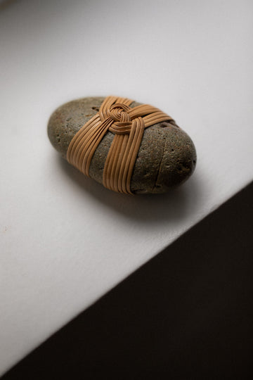 Woven Stone L, III by Shizu Designs