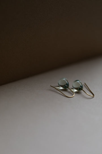 Gold & Beryl Earrings ii