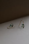 Gold & Beryl Earrings ii