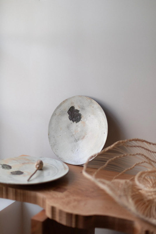 Large Buncheong Plate II by Kwak Kyung-Tae