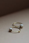 Ancient Beads Ear Hoops by Kerry Seaton