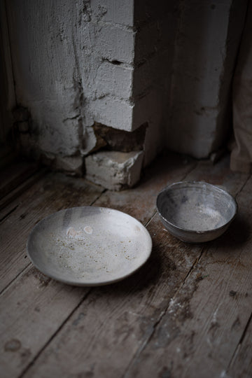Shallow Bowl Hagi Pink II