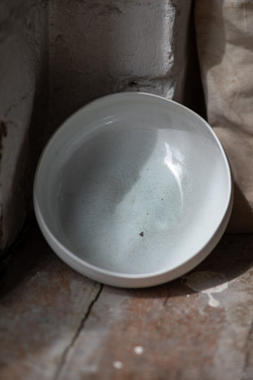 Porceline Bowl with Subtle Wood Ash Decoration V