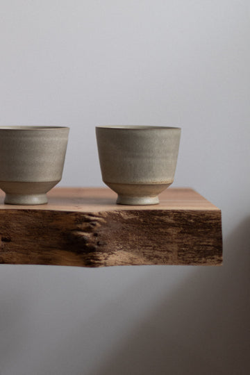 Teacup in Pearl Grey by Borja Moronta