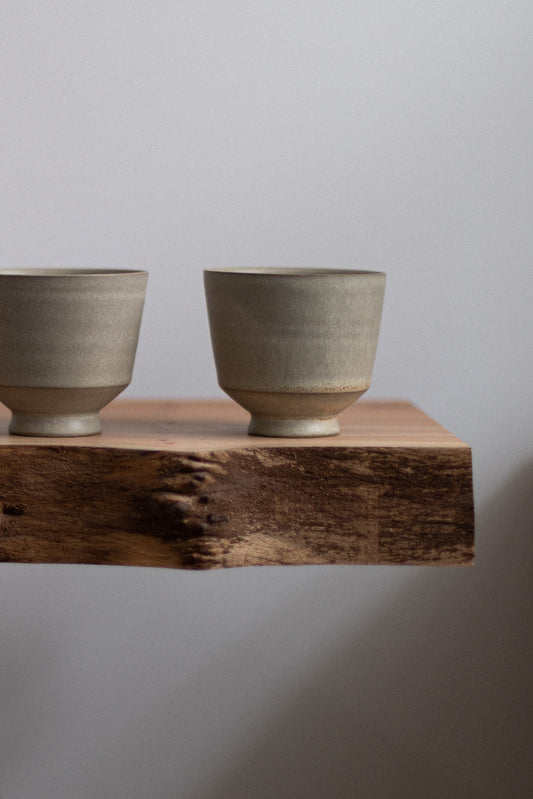 Teacup in Pearl Grey by Borja Moronta