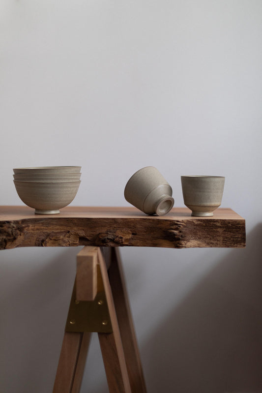 Teacup in Pearl Grey by Borja Moronta