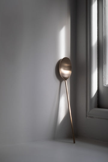Hand-forged Bronze Spoon by Ji-Ho Lee