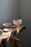 Large Peach Bowl by Celia Dowson