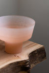 Large Peach Bowl by Celia Dowson