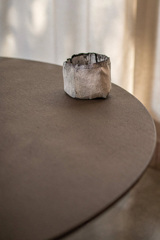 Ammil X, Vitreous Enamel on Copper, by Helen Carnac