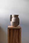 Medium Constructed Vessel, Grey, by Derek Wilson