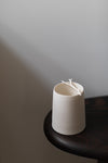 Porcelain twig chalk vessel I by Elaine Sheppard Bolt