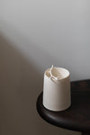 Porcelain twig chalk vessel I by Elaine Sheppard Bolt