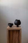 AEKA Object, Footed Vase L, Black