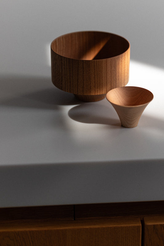 TSUMUGI Soup Bowl, Tsubo, Plain by GATO MIKIO