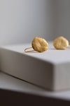 Gold Fingerprint Earring VI by Heeseung Koh