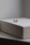 Silver Fingerprint Earring V by Heeseung Koh