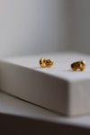 Gold Fingerprint Earring VII by Heeseung Koh