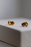 Gold Fingerprint Earring VII by Heeseung Koh