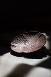Floral Form Small Plate in Walnut