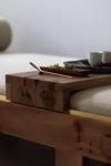 Square Tea Leaf Tray in Walnut