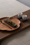 Floral Form Large Plate II in Cherry