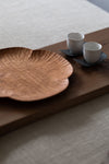Floral Form Large Plate II in Cherry