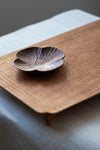 Cloud Form Small Plate in Walnut