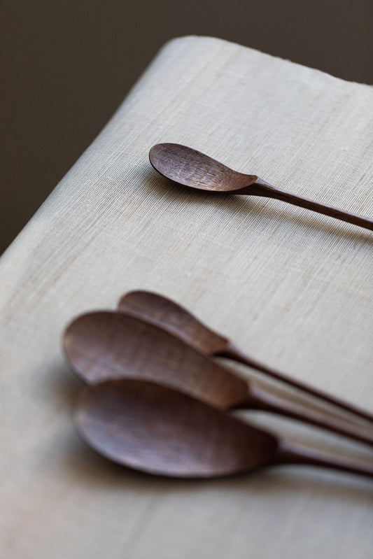 Dessert Spoon in Walnut