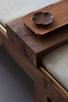 Cloud Form Footed Long Tray in Cherry