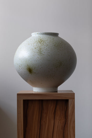 Speckled Moon Jar by JaeJun Lee