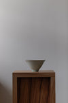 Pale Celadon Flared Bowl with finger marks by JaeJun Lee