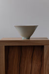 Pale Celadon Flared Bowl with finger marks by JaeJun Lee