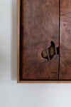 Timber Panel in London Plane & Brass