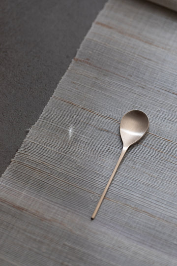 Hand-forged Bronze Dessert Spoon