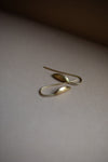 Leaf Earrings in Gold