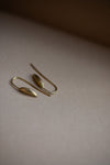 Leaf Earrings in Gold