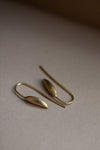 Leaf Earrings in Gold