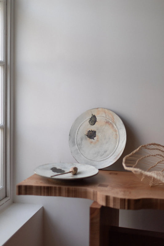 Large Buncheong Plate I by Kwak Kyung-Tae