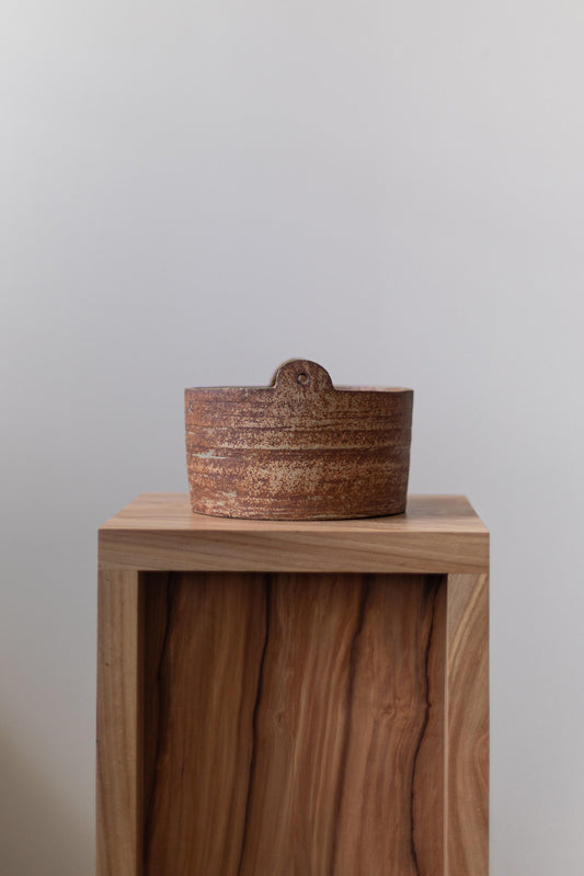 Rust Vessel with Handles by Paul Philp