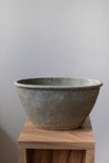 Oval Vessel, Light, with Bluish Green Glaze by Paul Philp