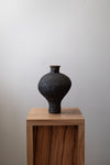 Large Black Vase