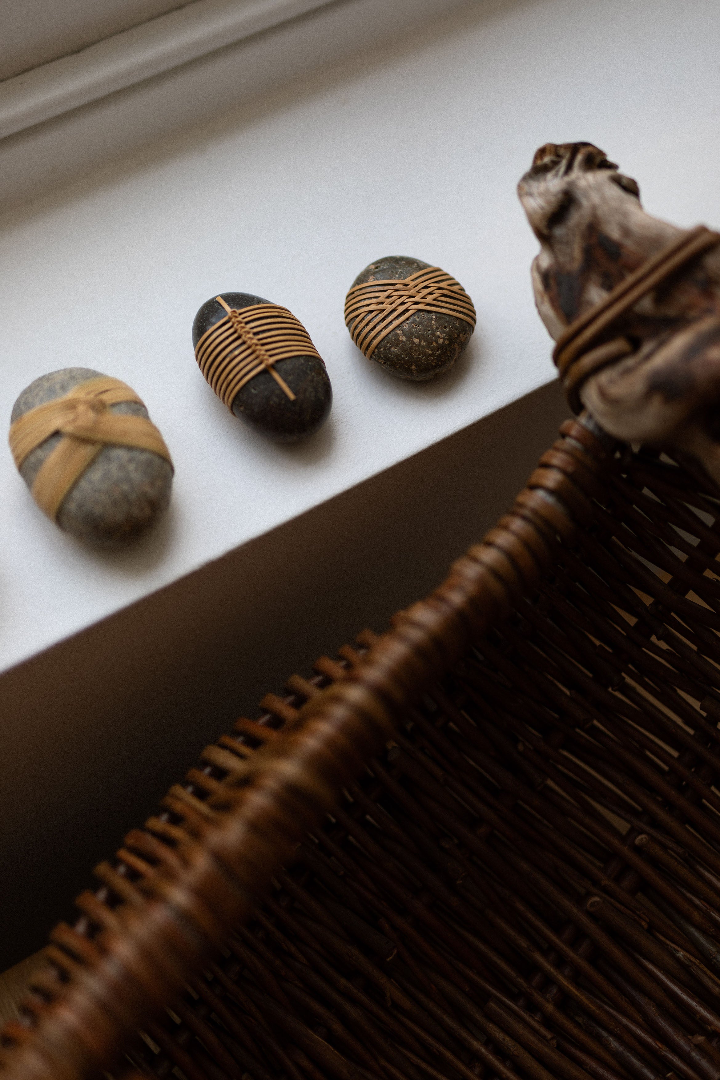 アート・写真 【最終価格】Shizu Designs Wrapped Rocks セット