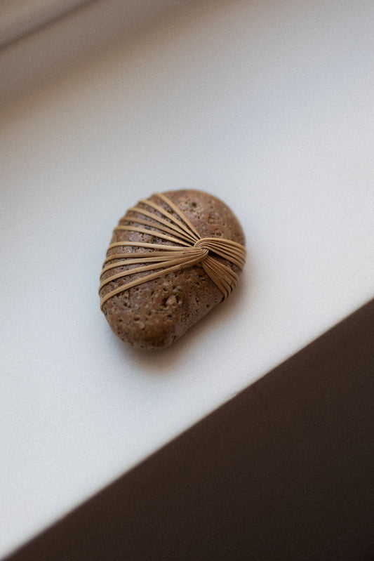Woven Stone L III by Shizu Designs